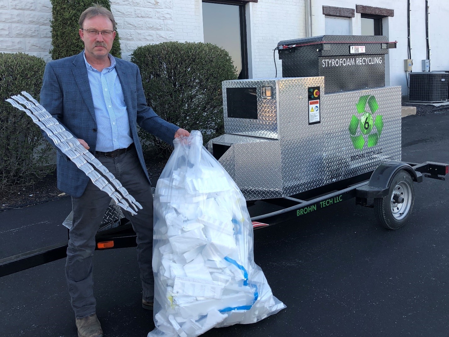 Brohn Tech owner recycling