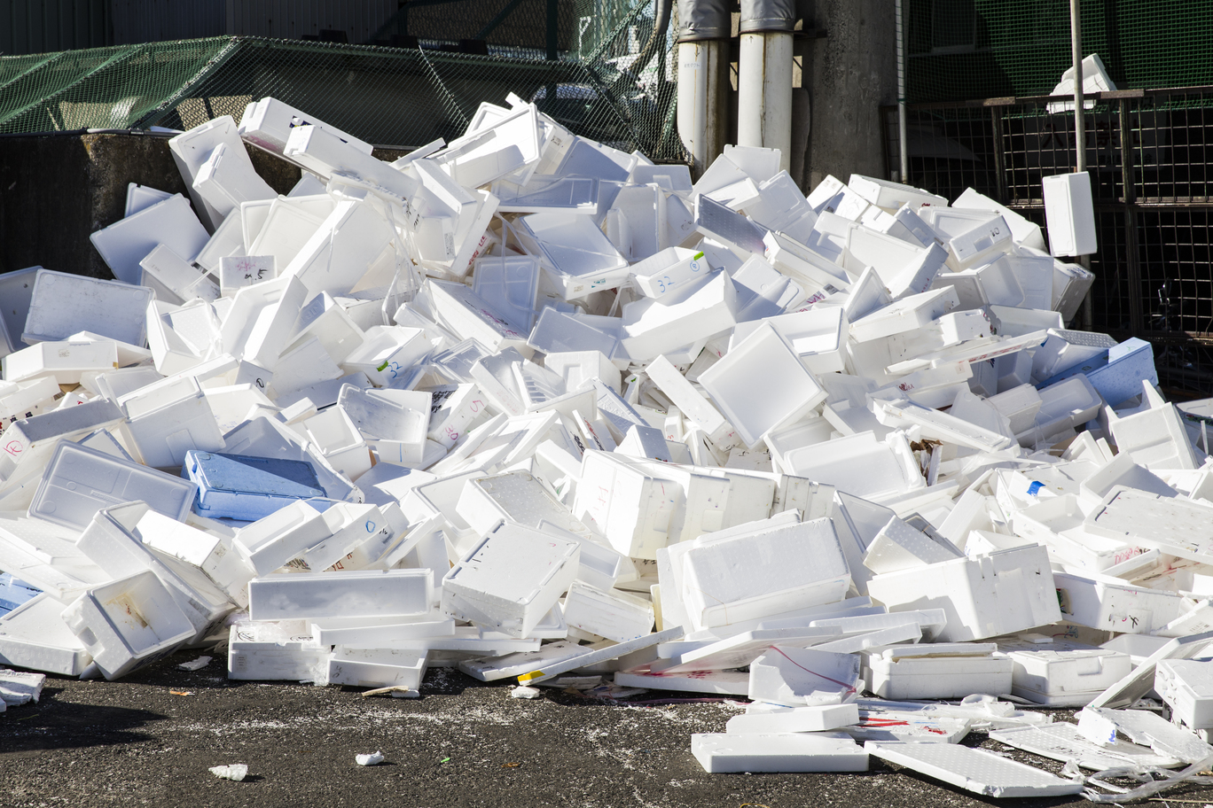 Styrofoam Pile